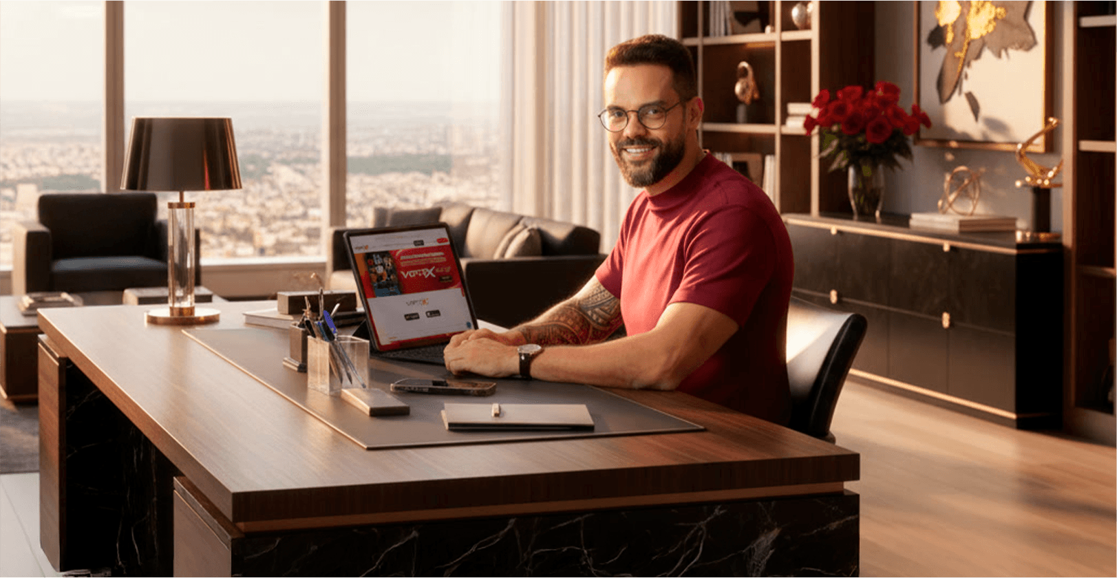 Imagem de fundo para Soluções de internet para o seu negócio